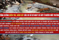 Dồn lực kiểm tra, giám sát các cơ sở có nguy cơ gây ô nhiễm J88vip00 Giải Trí Thể Thao