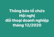 Thông báo tổ chức Hội nghị đối thoại J881.love nhà cái bóng đá world cup tháng 12/2020