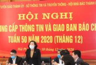 Hội nghị cung cấp thông tin và giao ban báo chí tuần 50 tháng 12 năm 2020