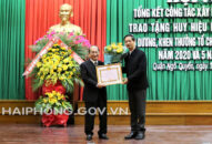 Quận ủy Ngô Quyền: Tổng kết công tác Đăng ký nhận khuyến mãi  Đảng năm 2020; trao tặng Huy hiệu Đảng đợt 3/2/2021