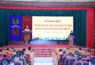 Công an thành phố: Khai mạc tập huấn điều lệnh, huấn luyện quân sự, võ thuật năm 2021