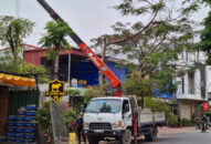 Hải Phòng: Vỉa hè đường Hoàng Minh Thảo bị quây rào sắt đã được thông thoáng sau phản ánh của Dân Việt