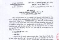 Hơn 400 vận động viên Hải Phòng sẽ tham gia Hội khỏe Phù Đổng khu vực II và Hội khỏe Phù Đổng toàn quốc lần thứ X năm 2021
