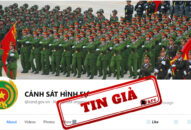 Trang fanpage “Cảnh Sát Hình Sự” giả mạo kênh thông tin của Bộ Công an