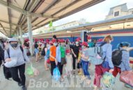 Ga Hải Phòng: Bố trí thêm tàu hỏa tuyến Hải Phòng-Hà Nội ngày 3-5-2021