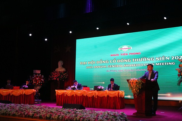 Đại hội đồng cổ đông thường niên năm 2021 Công ty CP Nhựa thiếu niên Tiền Phong Đại hội đồng cổ đông thường niên năm 2021 Công ty CP Nhựa thiếu niên Tiền Phong