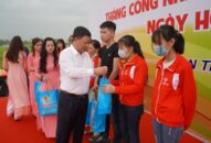 Công đoàn Khu kinh tế Hải Phòng: Khai mạc Tháng công nhân, Tháng an toàn vệ sinh 88 com the gioi đỉnh cao