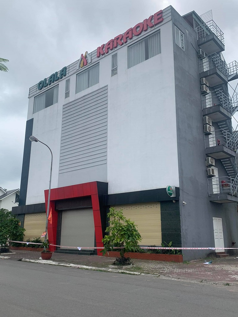 Lực lượng chức năng quận Kiến An đã phong tỏa quán karaoke Olala (địa chỉ khu đô thị Cựu Viên, phường Bắc Sơn, quận Kiến An) vì liên quan đến ca mắc Covid-19. Lực lượng chức năng quận Kiến An đã phong tỏa quán karaoke Olala (địa chỉ khu đô thị Cựu Viên, phường Bắc Sơn, quận Kiến An) vì liên quan đến ca mắc Covid-19.