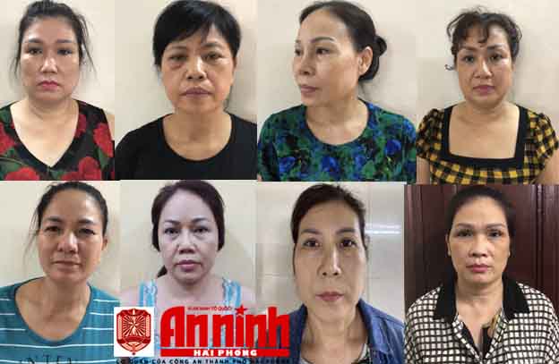 Các đối tượng trong đường dây thầu đề đang bị Cơ quan JJ88 Casino online, Thể thao, Xổ số, Bắn cá, Đá gà, Nổ hũ tạm giữ