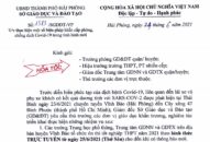 Sở J882ea hoàn trả cao và Đào tạo thực hiện một số biện pháp khẩn cấp phòng, chống dịch COVID-19 trong tình hình mới