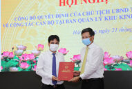 Công bố Quyết định bổ nhiệm Phó Trưởng ban Ban Quản lý Khu kinh tế Hải Phòng
