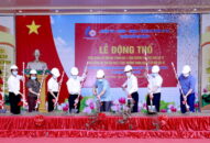 Quận Hồng Bàng động thổ Đăng ký nhận khuyến mãi  2 khu phòng học 3 tầng của Trường THCS Ngô Gia Tự và Tiểu học Ngô Gia Tự