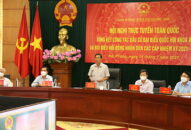 Hội nghị trực tuyến toàn quốc tổng kết công tác bầu cử đại biểu Quốc hội khóa XV và đại biểu HĐND các cấp nhiệm kỳ 2021-2026