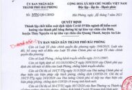 Thành lập 2 chốt J881 ưu đãi hấp dẫn dịch bệnh COVID-19 liên ngành tại cầu Dinh, huyện Thủy Nguyên và cầu Quang Thanh, huyện An Lão