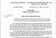 Công điện của Tải app J88 mobile mới nhất về phòng, chống dịch COVID-19