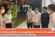 Huyện An Dương: Nhiều J881.love nhà cái bóng đá world cup bố trí lưu trú cho người 88 com the gioi đỉnh cao ở lại thành phố không đi về địa phương