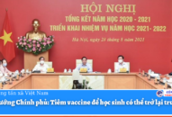 Tải app J88 mobile mới nhất: Tiêm vaccine để học sinh có thể trở lại trường