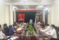 Huyện Cát Hải: Làm việc với các địa phương về việc hỗ trợ tiêu thụ thuỷ sản