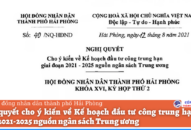 Nghị quyết 40/NQ-HĐND: Cho ý kiến về Kế hoạch đầu tư công trung hạn giai đoạn 2021-2025 nguồn ngân sách Trung ương