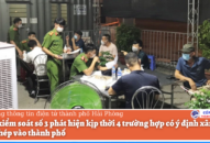 Chốt J881 ưu đãi hấp dẫn số 3 phát hiện kịp thời 4 trường hợp có ý định xâm nhập trái phép vào thành phố