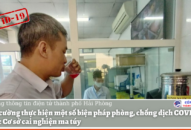 Tăng cường thực hiện một số biện pháp phòng, chống dịch COVID-19 tại các Cơ sở cai nghiện ma túy