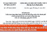 Triển khai thực hiện hỗ trợ, tháo dỡ các cơ sở nuôi trồng J88.com Đăng nhập, Đăng ký trang chủ nhà cái J88 trên các vịnh thuộc quần đảo Cát Bà