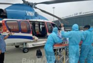 Trung tâm Y tế quân dân y Bạch Long Vĩ: Phối hợp vận chuyển người bệnh bị xuất huyết não về đất liền an toàn