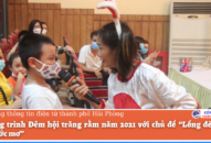 Chương trình Đêm hội trăng rằm năm 2021 với chủ đề “Lồng đèn thắp sáng ước mơ”