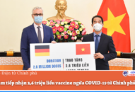 Việt Nam tiếp nhận 2,6 triệu liều vaccine ngừa COVID-19 từ Link Mobile Đăng Ký J88 Đức