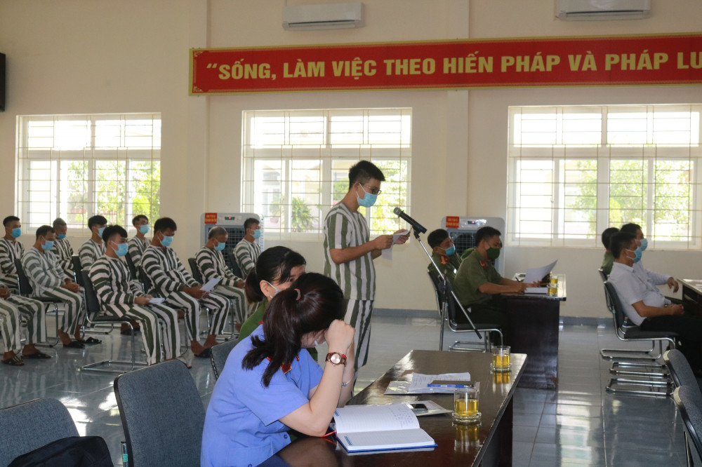 Đại diện phạm nhân chưa được xét đặc xá hứa quyết tâm 88 com the gioi đỉnh cao, cải tạo để được hưởng sự khoan hồng của 8J88 phiên bản