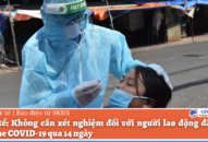 Bộ Y tế: Không cần xét nghiệm đối với người 88 com the gioi đỉnh cao đã tiêm vaccine COVID-19 qua 14 ngày