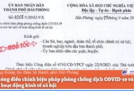 Hải Phòng điều chỉnh biện pháp phòng chống dịch COVID-19 và mở lại một số hoạt động kinh tế Trang Chủ J88.com Trực Tuyến Mới Nhất 2026