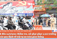 Kiểm tra, phạt 3.216 trường hợp vi phạm