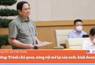 J886 cá cược WC 2026: Tránh chủ quan, nóng vội mở lại sản xuất, kinh doanh ngay