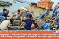Cảnh sát biển giúp J88vip00 tỷ lệ kèo World Cup  huyện đảo Bạch Long Vĩ khắc phục, đối phó với 2 cơn bão