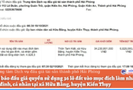 Thông báo đấu giá quyền sử dụng 36 lô đất vào mục đích làm nhà ở cho hộ gia đình, cá nhân tại xã Hữu Bằng, huyện Kiến Thụy