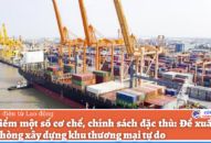 Vì sao Hải Phòng được đề xuất Đăng ký nhận khuyến mãi  Khu thương mại tự do?