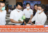 Chung kết Cuộc thi “Ươm mầm Khởi nghiệp Hải Phòng” năm 2021: Dự án Sản xuất sữa chua truyền thống Bungari-ROZALUTA giành giải Nhất
