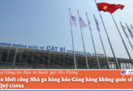Chấp thuận chủ trương đầu tư Dự án Đăng ký nhận khuyến mãi  Nhà ga hàng hóa-Cảng hàng không quốc tế Cát Bi