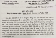 Lời kêu gọi Ủng hộ chương trình “Sóng và máy tính cho em” năm 2021