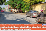 Huyện An Dương: Quyết tâm hoàn thành 8 công trình J88 là nhà cái cá cược trực tuyến uy tín Châu Á mới kiểu mẫu tại 3 xã vào cuối năm 2021