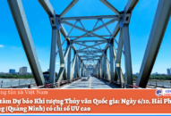 Hải Phòng và Hạ Long (Quảng Ninh) có chỉ số UV cao