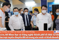 Khai mạc Triển lãm trực tuyến chuyển đổi số trong sản xuất và kinh doanh