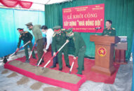 Khởi công Đăng ký nhận khuyến mãi  “Nhà đồng đội” tặng nhân viên Quân y, Ban Chỉ huy quân sự quận Đồ Sơn