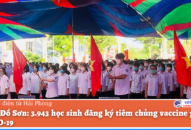 Quận Đồ Sơn: 3.943 học sinh đăng ký tiêm chủng vaccine phòng COVID-19