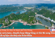Từ ngày 10/11/2021, chuyển hoạt động Cảng cá Cát Bà sang Cảng cá và Khu dịch vụ hậu cần J88.com Đăng nhập, Đăng ký trang chủ nhà cái J88 Trân Châu