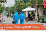 Hải Phòng thêm 351 ca dương tính với SARS-CoV-2, 1 ca tử vong chưa tiêm vaccine