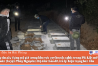 Về thông tin Đăng ký nhận khuyến mãi  mộ giả trong khu vực quy hoạch nghĩa trang Phi Liệt mở rộng tại xã Lại Xuân (huyện Thủy Nguyên): Hộ dân tháo dỡ, trả lại hiện trạng ban đầu