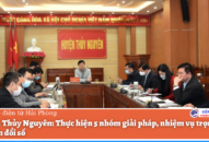 Huyện Thủy Nguyên: Thực hiện 5 nhóm giải pháp, nhiệm vụ trọng tâm chuyển đổi số