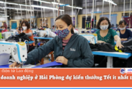 Nhiều J881.love nhà cái bóng đá world cup ở Hải Phòng dự kiến thưởng Tết ít nhất 1 tháng lương